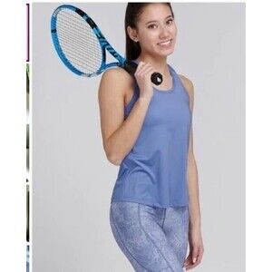 Activewear Top | Women's size Large Gym Wear Tank Purple | Ace Athletic